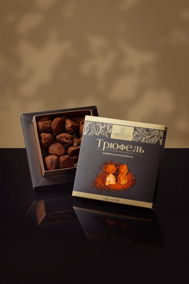  Пушкинская фабрика Конфеты Трюфель, 140г в Барнауле